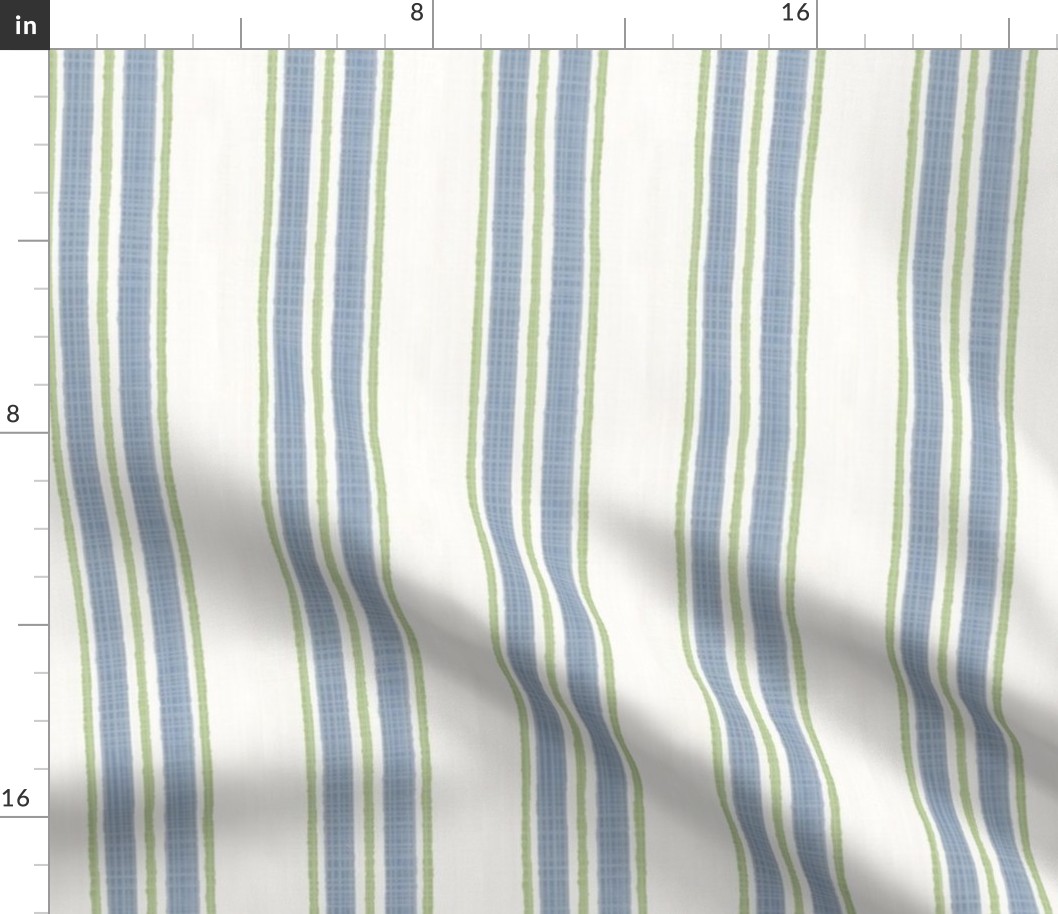 Blue  and green Anderson Stripe