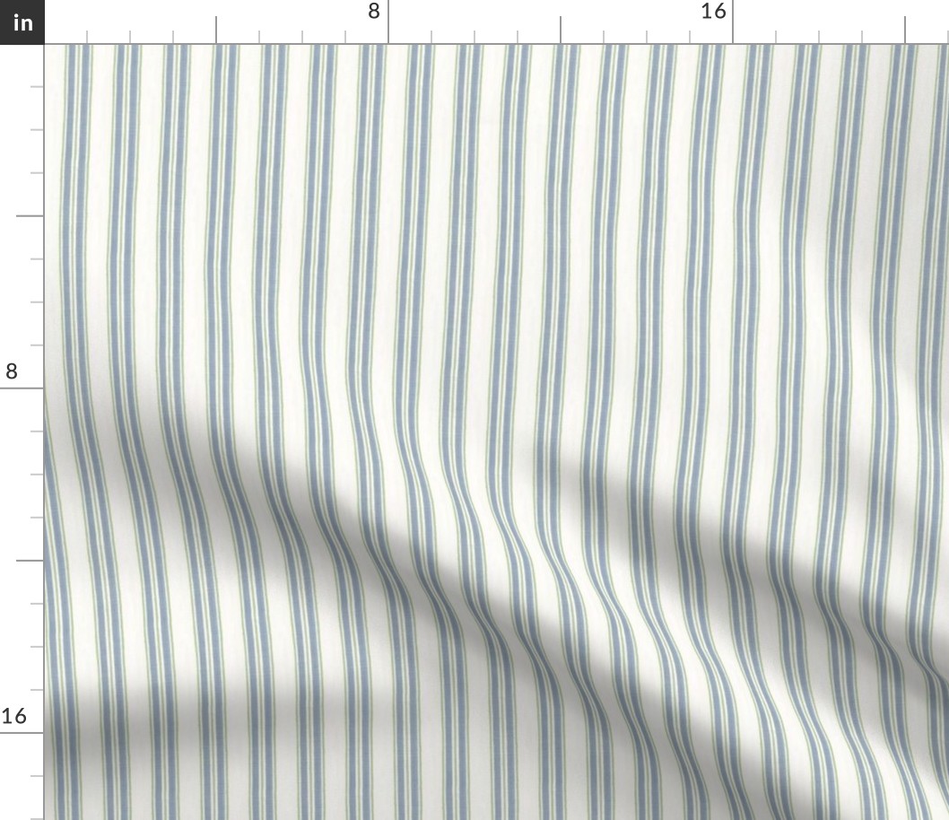 Blue  and green Anderson Stripe