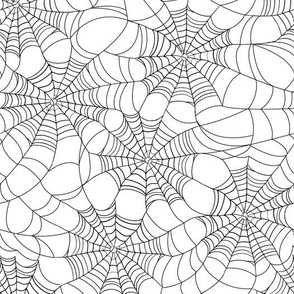 spiderweb_black_and_white