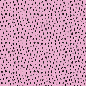 Cheetah spots in pink