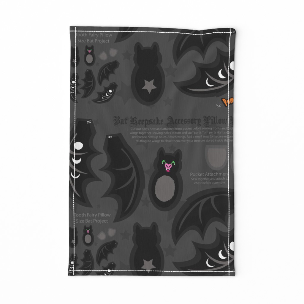 Bat KeepSake Pillow (FQ)