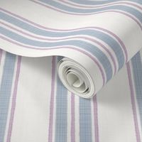 Orchid and Soft Blue Anderson Stripe