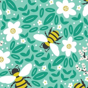 Blooms & Bees | Large Scale