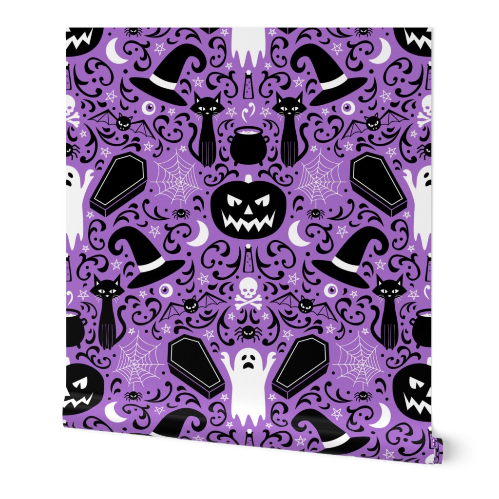 Halloween Damask