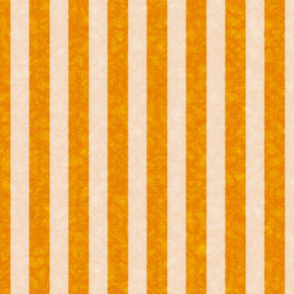 Distressed orange stripes