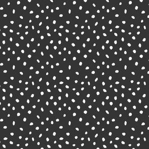 Confetti spots black night – tiny scale