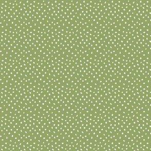 Confetti spots olive – micro scale