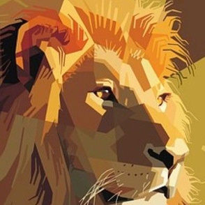 Lion Pop Art