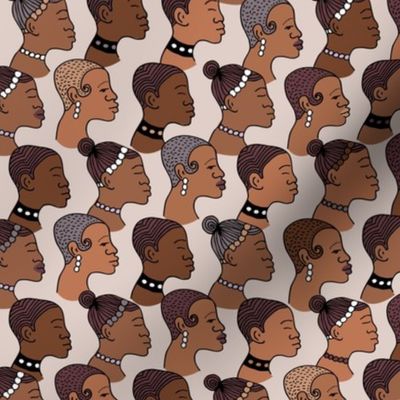 Hello sisters - Black Lives Matter sisterhood girls design neutral beige brown
