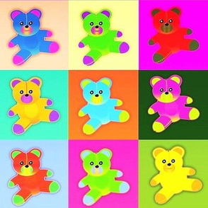 Teddy Bear, Pop Art 