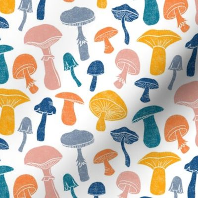 Happy Mushrooms by Angel Gerardo