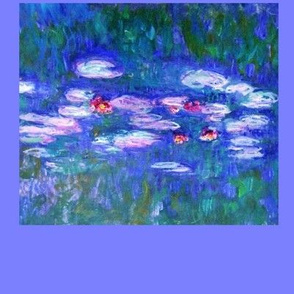 Monet  Water Lilies, sample