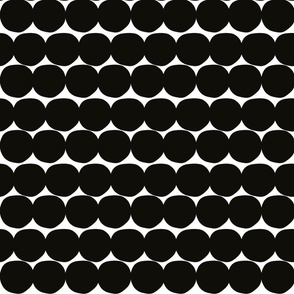Beady Mod Dots Black White