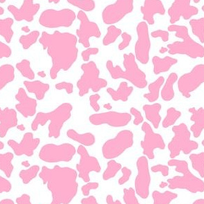 Download Pastel Pink Cow Print Wallpaper