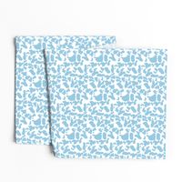 pastel Blue cow print