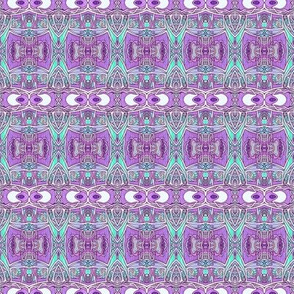 Deco Check-o in lavender and mint