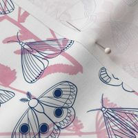 Moths and Monoprints - Medium