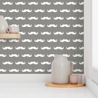 mustache grey