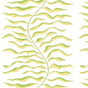 long leaf stripes-2C-lime