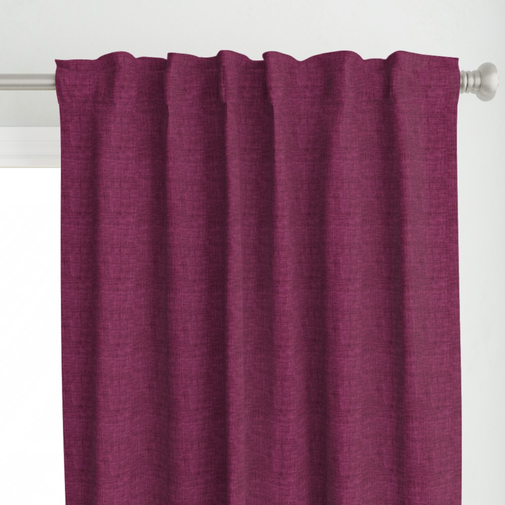 Fuschia Solid Linen 