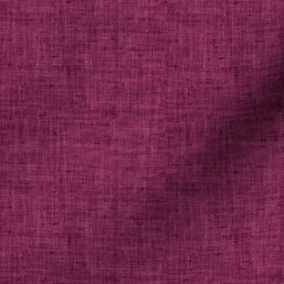 Fuschia Solid Linen 