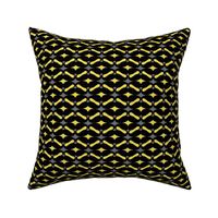 mustache repeat pattern yellow black