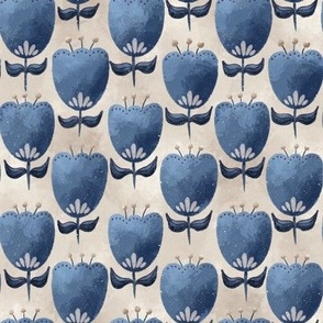 Tulip Field - Blue