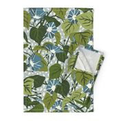 Climbing Morning Glories - Large - Blue