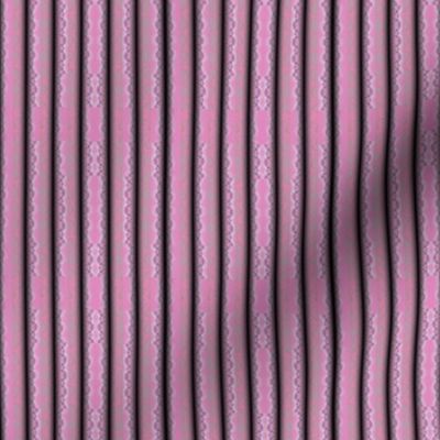 Pink Sculpted Textured Stripes © Gingezel™ 2012