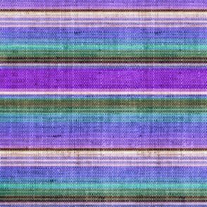 Boho Purple/Teal Serape - large scale