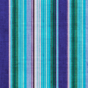 Blue Moon Serape  rotated - large scale