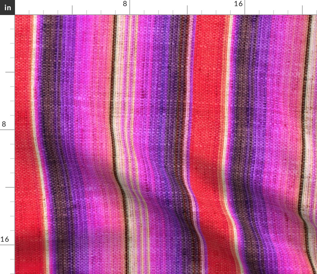 Cherry Cola serape rotated - large scale