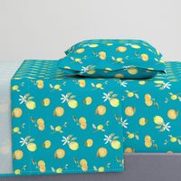 Citrus Pattern 7 Aqua