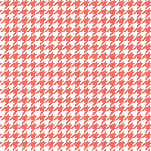 Coral Houndstooth