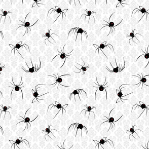 Fancy_black_widow_spider_halloween_fabric