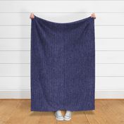 Faux washed linen texture solid marine blue