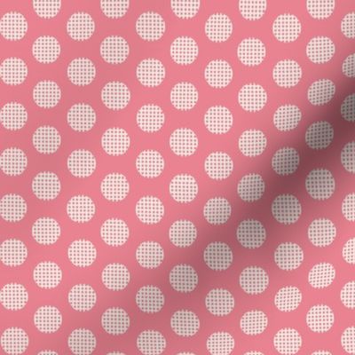 Waffle Dot / Pink