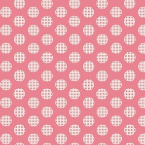 Waffle Dot / Pink