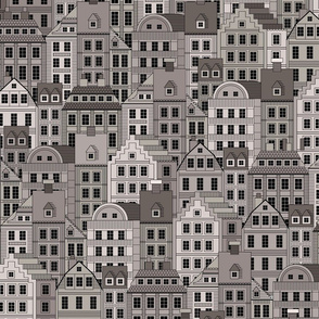 German city (gray)