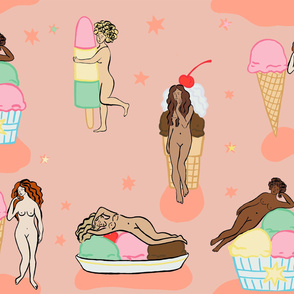 Venus of Ice Cream - Peach