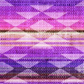 Serape Aztec Purple Rain - large scale