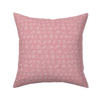 Auslan Alphabet Light pink