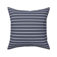 I ❤ HORSES - complementing pattern with white stripes on blue background