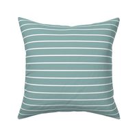 I ❤ HORSES - complementing pattern with white stripes on teal background
