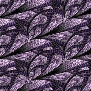 fractal leaves - lilac