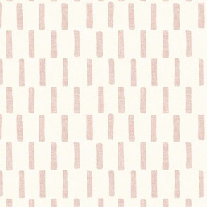 (small scale) dash - block print boho home decor - pink - LAD20