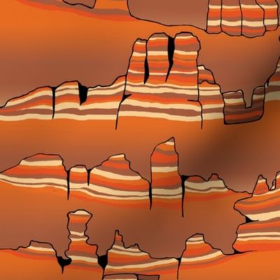 Southern Utah Red Rocks - Large