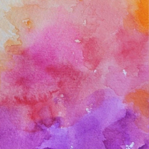 Pink and purple watercolor