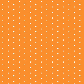 orange and white dots