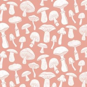 Pink Mushrooms by Angel Gerardo - Small Scale